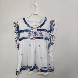 Women's Arula Embroidered Top Sz B  2X